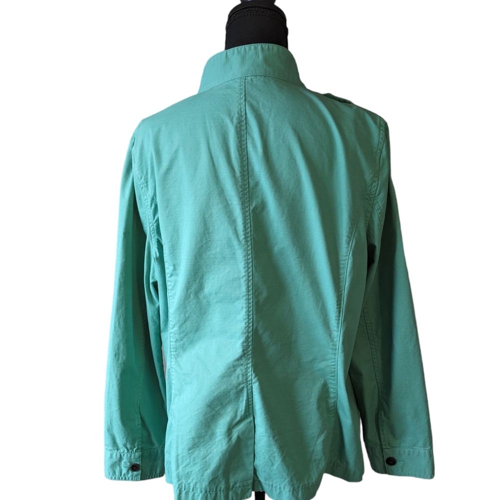 Talbots Green Utility Jacket - Picture 6 of 10